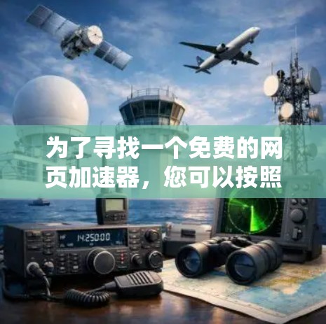 为了寻找一个免费的网页加速器，您可以按照以下步骤进行