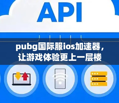 pubg国际服ios加速器，让游戏体验更上一层楼