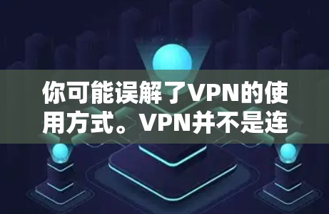 你可能误解了VPN的使用方式。VPN并不是连接网,而是通过VPN服务器来连接到安全的网络环境。通过VPN,你可以安全地访问互联网,而不必担心被其他网络攻击。以下是关于VPN的基本步骤 你可能误解了VPN的使用方式。VPN并不是连接网,而是通过VPN服务器来连接到安全的网络环境。通过VPN,你可以安全地访问互联网,而不必担心被其他网络攻击。以下是关于VPN的基本步骤