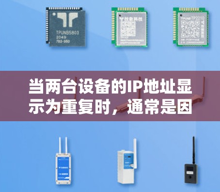 当两台设备的IP地址显示为重复时，通常是因为网络管理软件自动分配IP地址。即使设备看起来像同一台设备，它们拥有不同的IP地址。以下是详细的解释