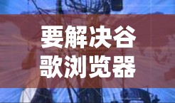 要解决谷歌浏览器变慢的问题,可以按照以下步骤进行 要解决谷歌浏览器变慢的问题,可以按照以下步骤进行
