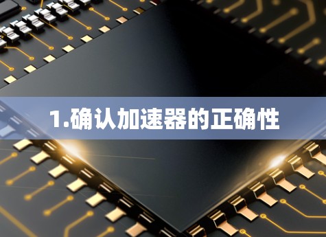 1.确认加速器的正确性