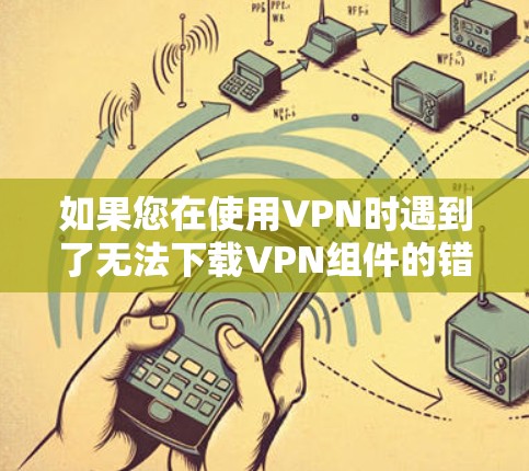 如果您在使用VPN时遇到了无法下载VPN组件的错误，或者需要帮助下载VPN软件，请按照以下步骤进行操作